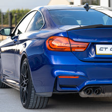 Load image into Gallery viewer, BMW M3/M4 (F80 F82 F83) CARBON FIBRE REAR BUMPER CORNERS