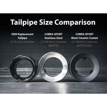 Load image into Gallery viewer, BMW M135i Exhaust Tailpipes - Larger 3.5" M Performance Tips - Replacement Slip-on OE Style