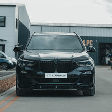Load image into Gallery viewer, BMW X5 G05 DOUBLE SLAT BLACK GRILLES - BLAK BY CT CARBON