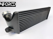Load image into Gallery viewer, BMW 120d 123d 320d N47 Performance Intercooler Upgrade - Stepped Black Front Mount FMIC, Direct Fit E81 E82 E87 E88 E90 E91 E92 E93