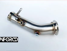 Load image into Gallery viewer, BMW M135i N55 Decat Downpipe (Catless) PWG Pre-EWG F20/F21 2012–Pre-July 2013 | T304 Stainless, TIG Welded, Direct Bolt-On