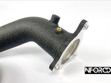 Load image into Gallery viewer, BMW B46/B48 2.0L Aluminium Charge Pipe Kit - MTC Motorsport Upgrade for 320i 330i 420i 430i 520i 530i X3 X4 Z4 (F30 F31 F32 F36 G20 G30) - Black Anodised, Meth Port, Clamps & Hose