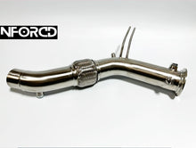 Load image into Gallery viewer, BMW 330d 335d 430d 435d DPF Delete Downpipe - F30 F31 F34 F32 F33 F36 3 Series 4 Series - T304 Stainless Steel - Lifetime Warranty - Off-Road/Motorsport Use Only