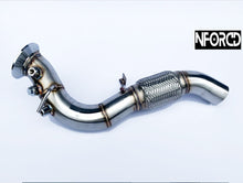 Load image into Gallery viewer, BMW 335d DPF Delete Performance Downpipe E90 E91 E92 E93 3 Series | T304 Stainless TIG Welded | M57N2 286bhp | Fits 535d E60 E61, X6 E71 35d | Off-Road/Track Use Only