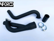 Load image into Gallery viewer, BMW N54 High Flow Turbo Outlet Pipes Kit for 335i 135i (E90 E92 E93 E82 E88) 2007-2010 LHD Only - Aluminium OEM-Location Upgrade