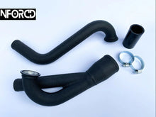 Load image into Gallery viewer, BMW N54 High Flow Turbo Outlet Pipes Kit for 335i 135i (E90 E92 E93 E82 E88) 2007-2010 LHD Only - Aluminium OEM-Location Upgrade