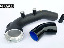 Load image into Gallery viewer, MTC Motorsport BMW N54 Charge Pipe Kit - 135i 335i 1M (E82 E88 E90 E91 E92 E93) Twin Turbo | 3 inch Alloy, CNC Throttle Body, 2 Meth Ports, Clamps & Hoses
