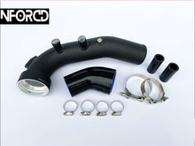 Load image into Gallery viewer, MTC Motorsport BMW N54 Charge Pipe Kit - 135i 335i 1M (E82 E88 E90 E91 E92 E93) Twin Turbo | 3 inch Alloy, CNC Throttle Body, 2 Meth Ports, Clamps & Hoses