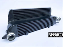 Load image into Gallery viewer, MTC BMW E60 E61 E63 E64 525d 530d 535d 635d Diesel Front Mount Intercooler FMIC Upgrade – Satin Black Bar & Plate, Direct Fit