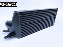 Load image into Gallery viewer, BMW X5 E70 F15 / X6 E71 F16 Huge Stepped Competition Intercooler Upgrade - Front Mount FMIC Black, Bar & Plate, Direct Fit for 30d 35d 40d 35i 40i (2006-2018)