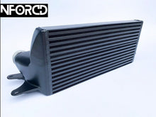 Load image into Gallery viewer, BMW 5 Series E60 E61 525d 530d 535d / 6 Series E63 E64 635d Diesel Performance Front Mount Intercooler FMIC Upgrade - Satin Black Bar & Plate, Direct Fit, 500bhp
