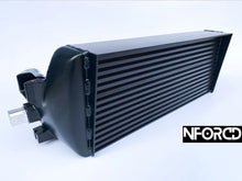 Load image into Gallery viewer, BMW G30 G31 5 Series 520d 540d & G32 6 Series GT 620d 640d Diesel Stepped Competition Front Mount Intercooler FMIC – Black Bar & Plate, Direct Replacement Upgrade