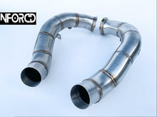 Load image into Gallery viewer, BMW M5 F10 & M6 F12 Decat (Catless) Downpipes T304 Stainless Steel - S63 4.4 Twin Turbo V8 - 2010-2017 - TIG-Welded Performance Exhaust Upgrade