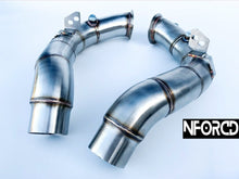 Load image into Gallery viewer, BMW M5 F10 & M6 F12 Decat (Catless) Downpipes T304 Stainless Steel - S63 4.4 Twin Turbo V8 - 2010-2017 - TIG-Welded Performance Exhaust Upgrade