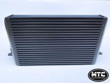 Load image into Gallery viewer, BMW X5/X6 Intercooler Upgrade - Huge Stepped Competition Front Mount Intercooler FMIC, Satin Black | E70 E71 F15 F16 (2006-2018) | Bar & Plate, Direct Replacement