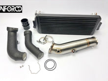 Load image into Gallery viewer, BMW N55 5" FMIC Intercooler, Decat Downpipe & Aluminium Charge Pipe Kit for M135i M235i M2 335i 435i (2013+)