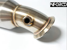 Load image into Gallery viewer, BMW N55 200 Cell High-Flow Sports Cat Downpipe – M135i M235i 335i 435i M2 (F20 F21 F22 F23 F30 F31 F32 F33 F34 F36 F87) 07/2013+ T304 Stainless Steel