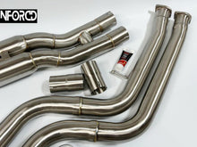 Load image into Gallery viewer, BMW M2 Competition Cat-Back Exhaust Midpipe 2.5in - 304 Stainless Steel Centre Section, Bolt-On, OEM Back Box Compatible, Fits Stock Cats or Decat Downpipes