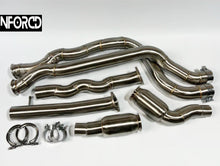 Load image into Gallery viewer, BMW M2 Competition F87 Equal Length Cat-Back Exhaust (EL Midpipe Style), 2.5 Inch 304 Stainless, Fits OEM Back Box, Direct Bolt-On