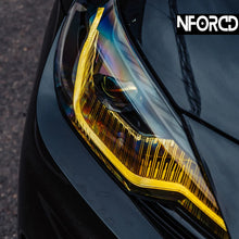 Load image into Gallery viewer, Nforcd BMW M2 (G87) & 2 Series (G42) CSL Yellow DRL LED Module Set – Daytime Running Lights/Angel Eyes Upgrade (Pair)