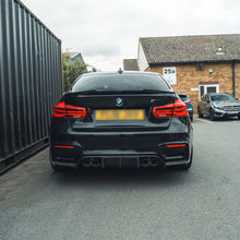 Load image into Gallery viewer, BMW M3/M4 (F80 F82 F83) CARBON FIBRE DIFFUSER - V-STYLE