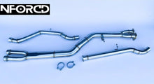 Load image into Gallery viewer, BMW M3 F80 / M4 F82 Cat Back Mid Pipe Centre Section - 3.5 inch (89mm) 304 Stainless Steel Performance Exhaust | S55 | Fits OEM Back Box or Decat