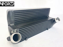 Load image into Gallery viewer, BMW X5/X6 Intercooler Upgrade - Huge Stepped Competition Front Mount Intercooler FMIC, Satin Black | E70 E71 F15 F16 (2006-2018) | Bar & Plate, Direct Replacement