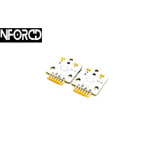 Load image into Gallery viewer, Nforcd CSL-Style Yellow DRL LED Module Set for BMW X3M F97 & X4M F98 Pre-LCI Headlights – Daytime Running Light Colour Change Upgrade