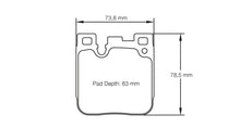 Load image into Gallery viewer, Pagid RS29 RSL29 E4933/E4933RS29 Rear Brake Pads - BMW M Performance 345mm 2-Pot Rear Caliper - Fits M2 F87, M3 F80, M4 F82, M135i F20/F21, M235i/M240i F22, Alpina B3 - Track Day/Fast Road/Endurance