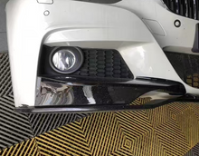 Load image into Gallery viewer, 3D Style Gloss Black Front Splitter for BMW F30 F31 3 Series M Sport 12-19