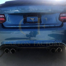 Load image into Gallery viewer, Big Fins Style Carbon Fibre Rear Diffuser for BMW F87 F87C M2 16-21