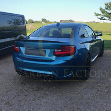 Load image into Gallery viewer, Big Fins Style Carbon Fibre Rear Diffuser for BMW F87 F87C M2 16-21