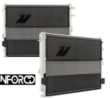 Load image into Gallery viewer, Mishimoto BMW S58 Heat Exchanger for M2 (G87), M3 (G80/G81) & M4 (G82/G83) - Direct-Fit Dual-Pass Aluminum Charge Cooler / Intercooler Radiator FMHE | G8X Performance Cooling Upgrade | Lifetime Warranty