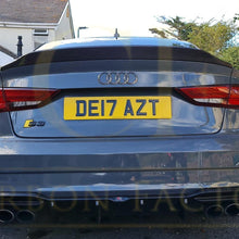 Load image into Gallery viewer, C Style Carbon Fibre Boot Spoiler for Audi A3 S3 RS3 Saloon 13-20
