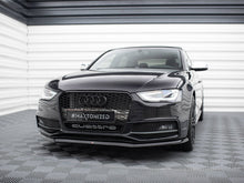 Load image into Gallery viewer, Maxton Design - FRONT SPLITTER V.1 AUDI S4 / A4 S-LINE B8 FL
