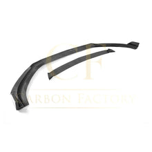 Load image into Gallery viewer, CF Style Carbon Fibre Front Splitter for Audi A3 Saloon S Line & S3 16-19