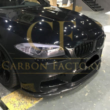 Load image into Gallery viewer, CF Style Carbon Fibre Front Splitter for BMW F10 M5 10-17