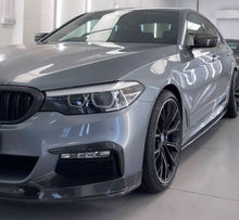 Load image into Gallery viewer, CF Style Carbon Fibre Front Splitter for BMW G30 5 Series M Sport 17-20