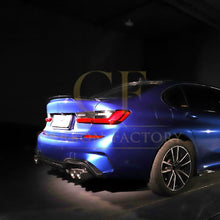 Load image into Gallery viewer, CF Style Carbon Fibre Rear Diffuser for BMW 3 Series G20 G21 Pre-LCI M Sport 19-22