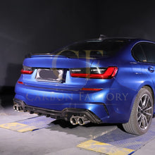 Load image into Gallery viewer, CF Style Carbon Fibre Rear Diffuser for BMW 3 Series G20 G21 Pre-LCI M Sport 19-22