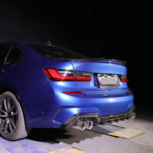 Load image into Gallery viewer, CF Style Carbon Fibre Rear Diffuser for BMW 3 Series G20 G21 Pre-LCI M Sport 19-22
