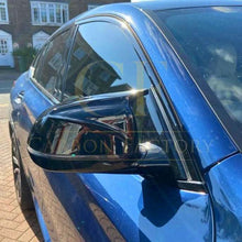 Load image into Gallery viewer, CF Style Gloss Black Replacement Mirror Covers for BMW G01 X3 G02 X4 G05 X5 G06 X6 G07 X7 18-25