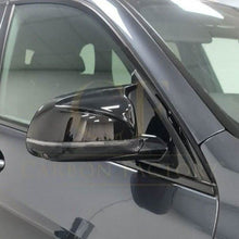 Load image into Gallery viewer, CF Style Gloss Black Replacement Mirror Covers for BMW G01 X3 G02 X4 G05 X5 G06 X6 G07 X7 18-25