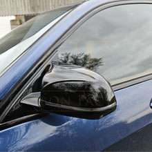 Load image into Gallery viewer, CF Style Gloss Black Replacement Mirror Covers for BMW G01 X3 G02 X4 G05 X5 G06 X6 G07 X7 18-25