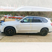 Load image into Gallery viewer, Carbon Factory Style Gloss Black Body Kit Splitter Diffuser Side Skirts Spoiler for BMW F15 X5 13-18