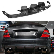 Load image into Gallery viewer, Carbon Fibre Big Fin Rear Diffuser for Mercedes Benz W204 C63 & C Class Pre-Facelift 07-10