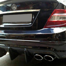 Load image into Gallery viewer, Carbon Fibre Big Fin Rear Diffuser for Mercedes Benz W204 C63 & C Class Pre-Facelift 07-10
