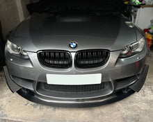 Load image into Gallery viewer, Carbon Fibre Front Bumper Canards 2 Pcs for BMW E90 E92 E93 M3 07-13