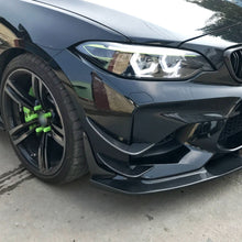 Load image into Gallery viewer, Carbon Fibre Front Bumper Trims for BMW F87 M2 16-21