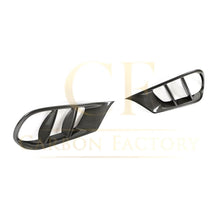 Load image into Gallery viewer, Carbon Fibre Front Bumper Trims for Mercedes Benz W212 E Class 14-17